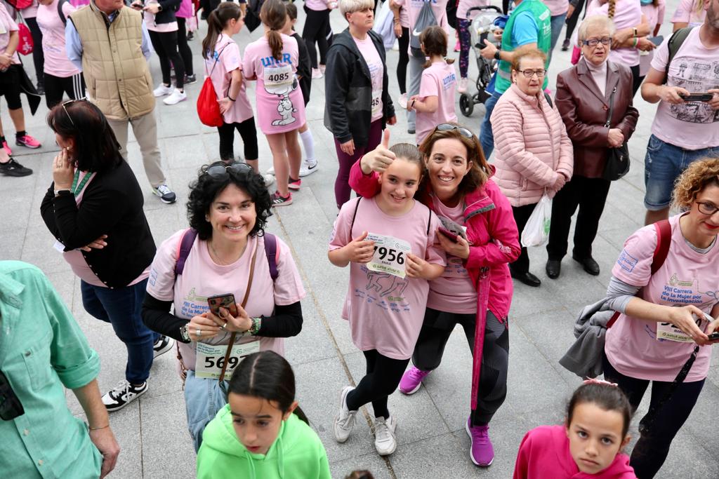 Podio de la Carrera de la Mujer