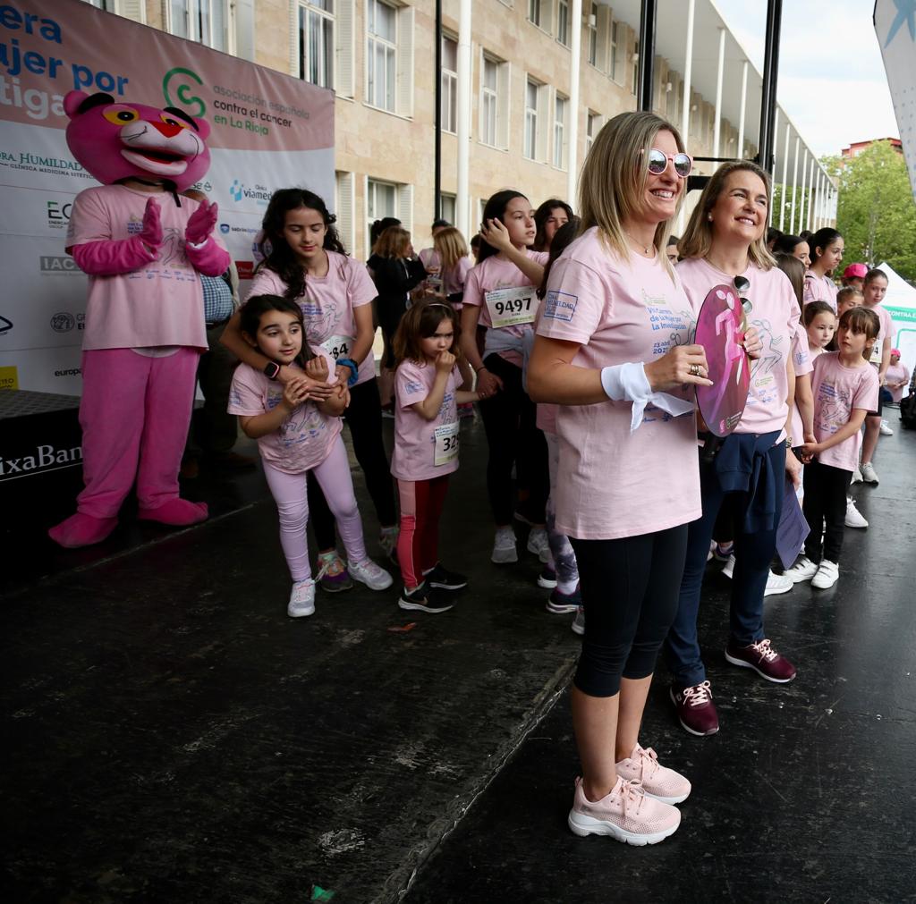 Podio de la Carrera de la Mujer