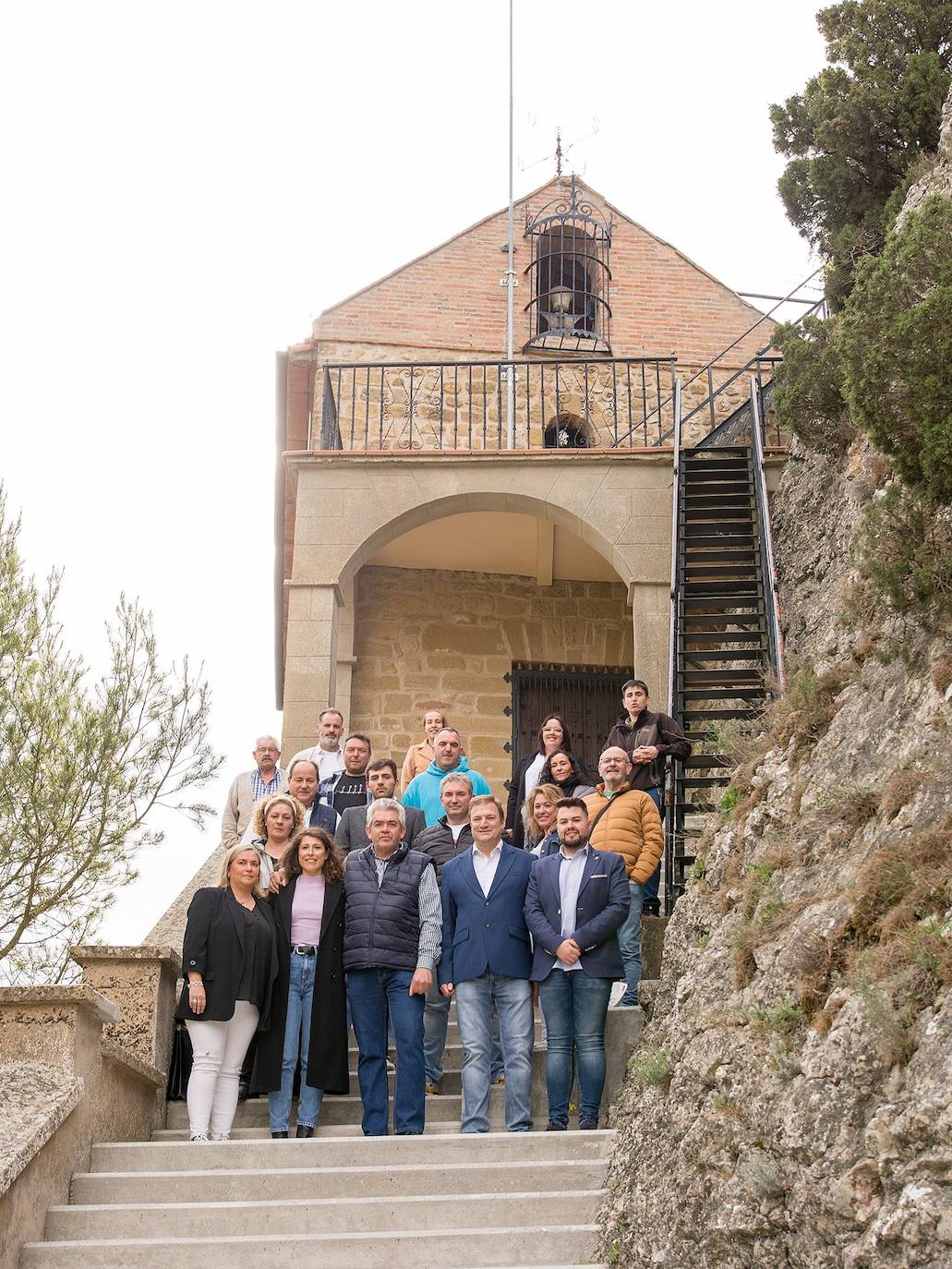 Candidatos jarreros de Por La Rioja, en San Felices.