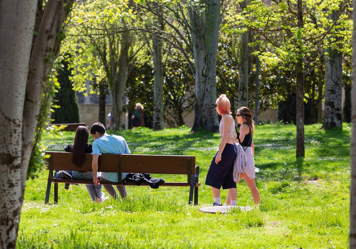 Arranca una semana de calor excepcional con hasta 35 grados el viernes en Logroño