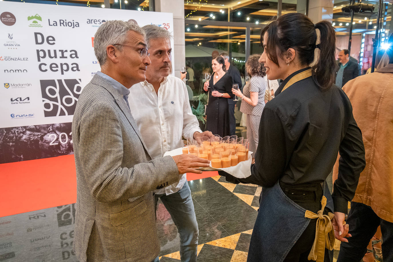Diversión en la fiesta de los premios &#039;De pura cepa&#039;