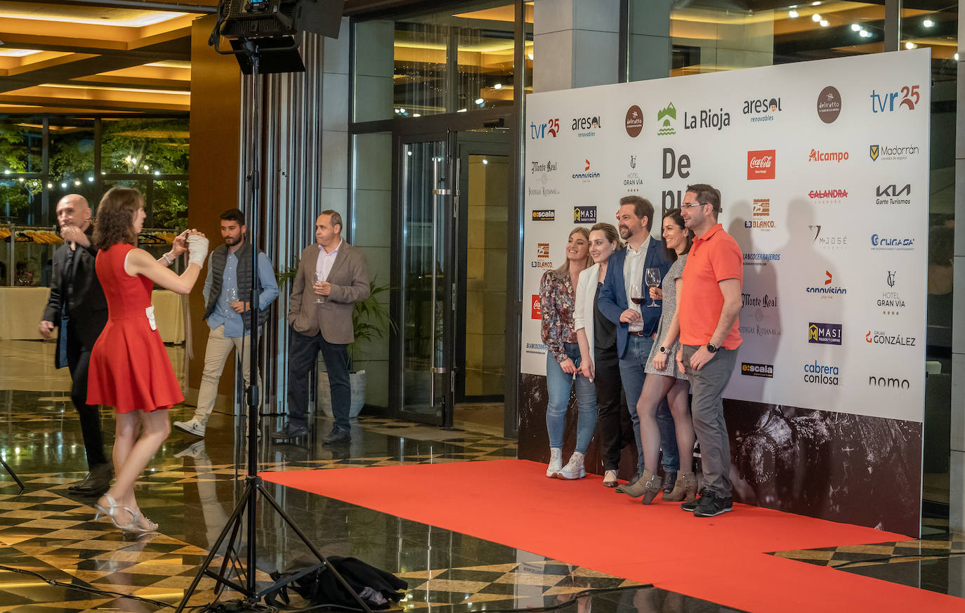 Diversión en la fiesta de los premios &#039;De pura cepa&#039;