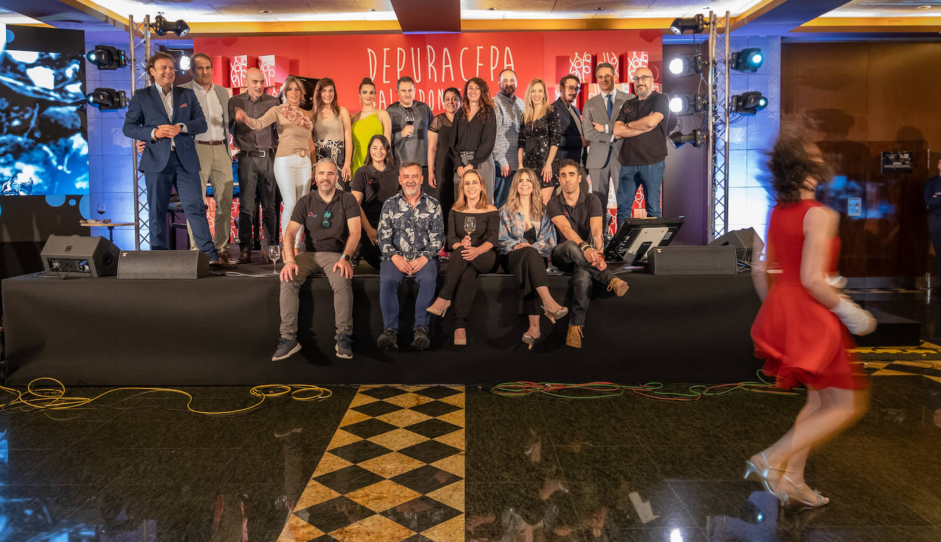 Diversión en la fiesta de los premios &#039;De pura cepa&#039;