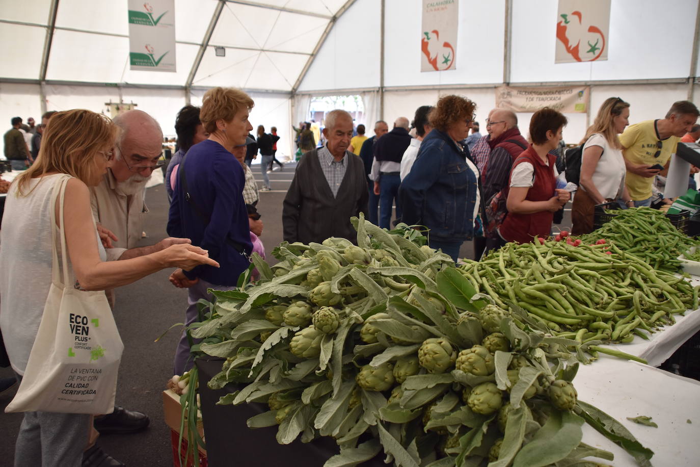 El mercado más verde de Calahorra