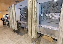 Mesas electorales en Nájera