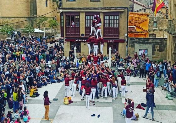 Labastida se llena de castellers