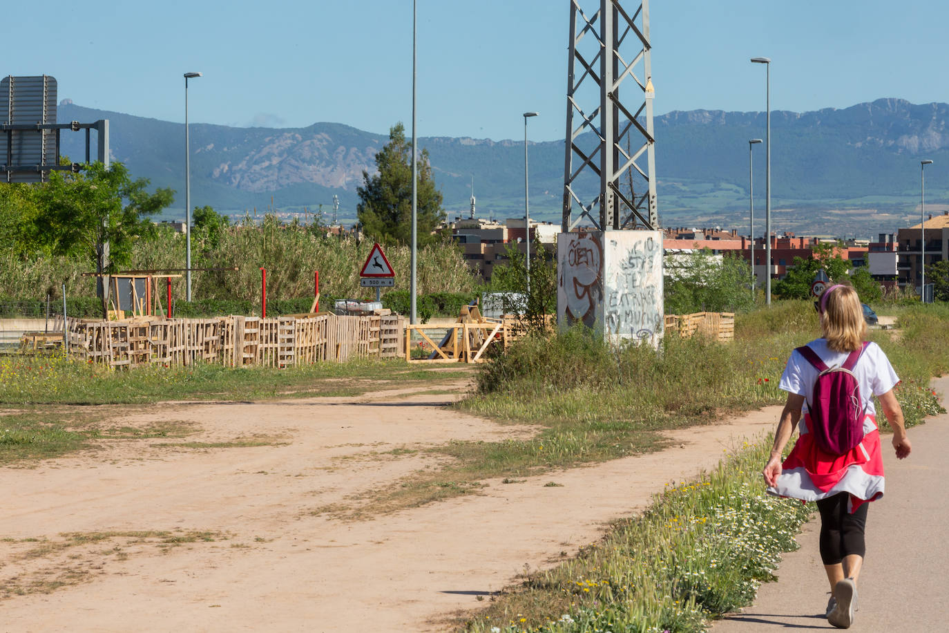 Las huertas sin autorización del Camino Viejo de Lardero