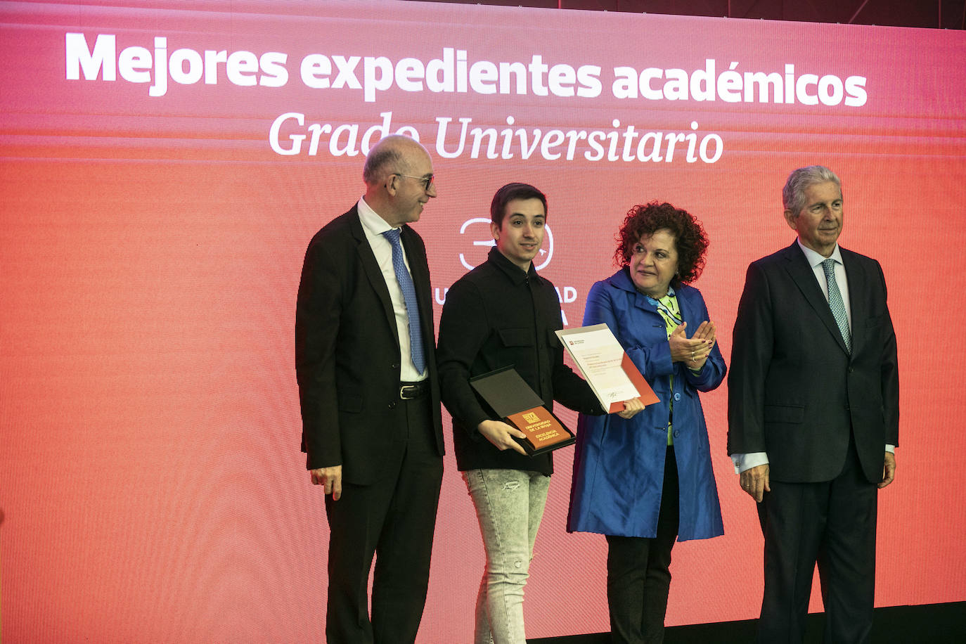 Entrega de premios en La UR