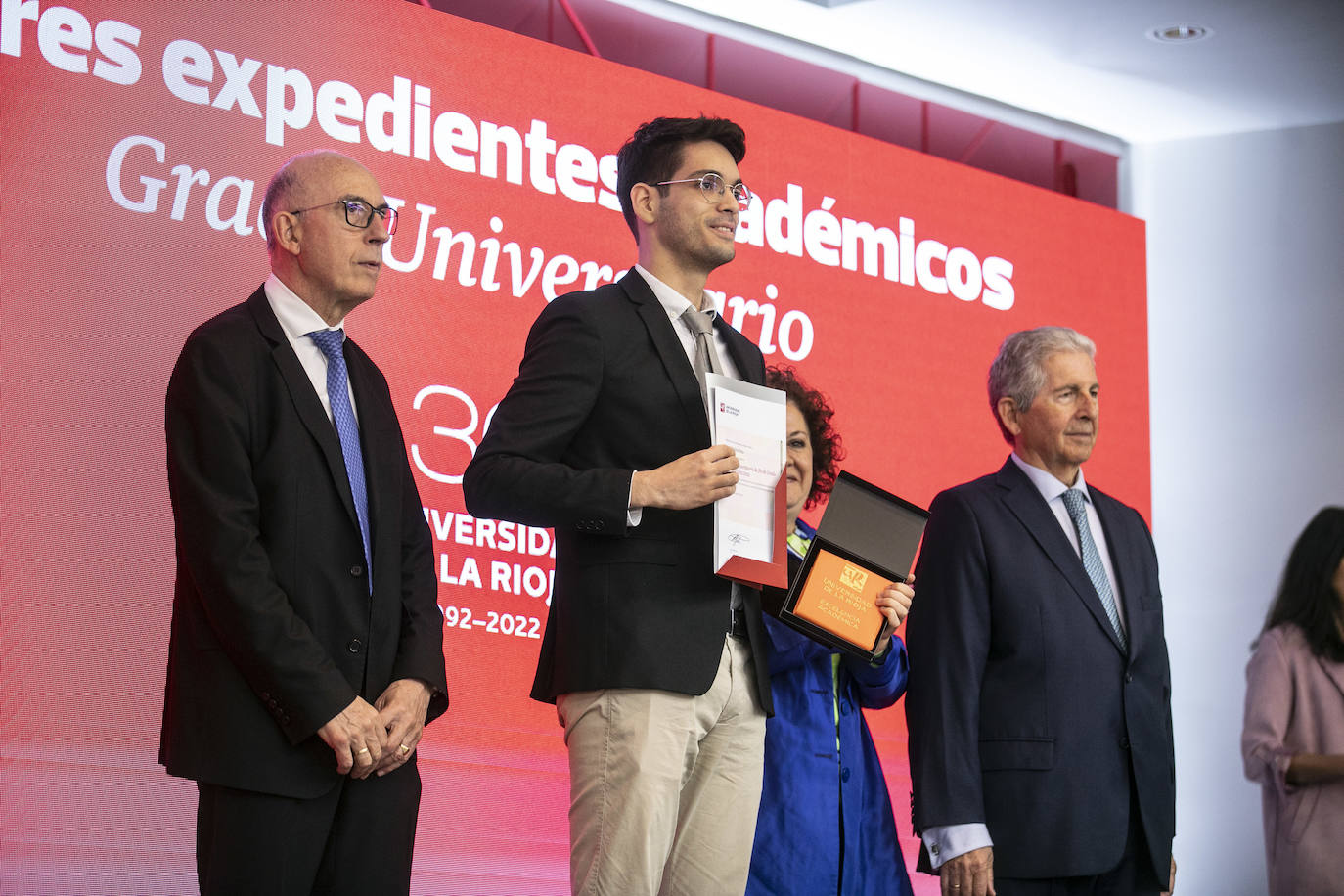 Entrega de premios en La UR