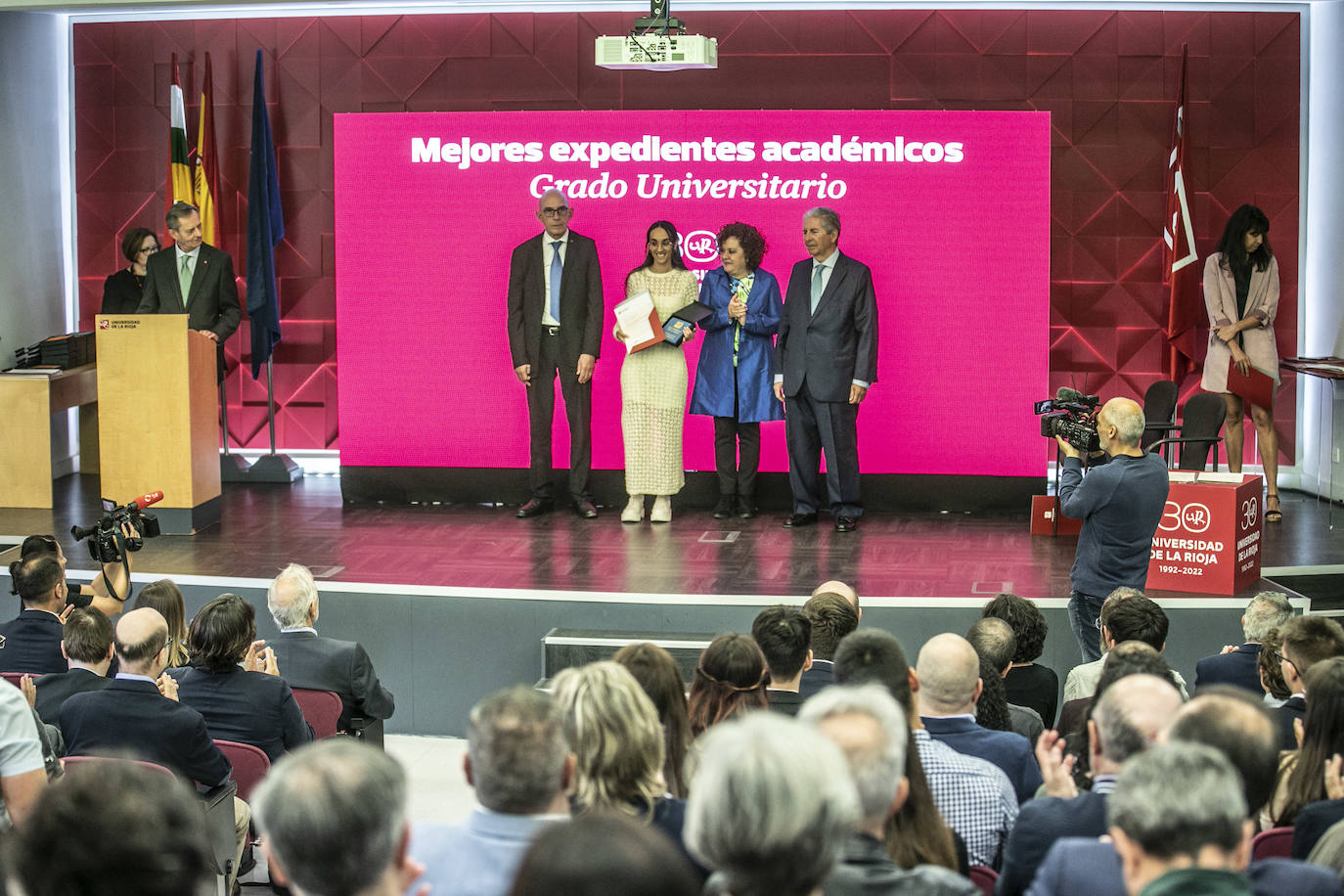 Entrega de premios en La UR