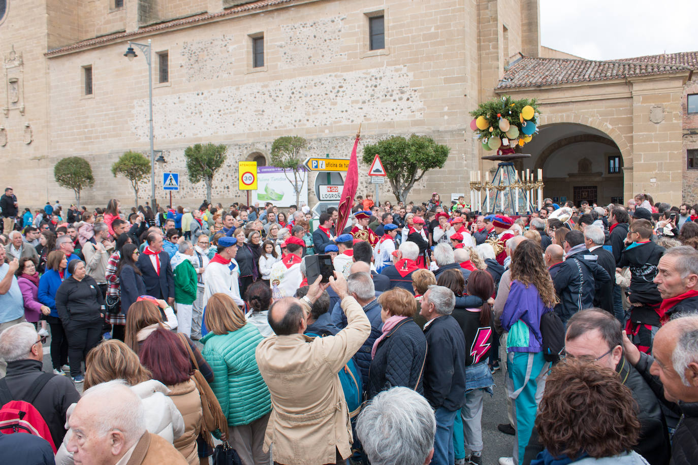 La Rueda, la otra procesión de Santo Domingo