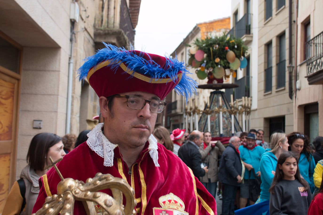 La Rueda, la otra procesión de Santo Domingo