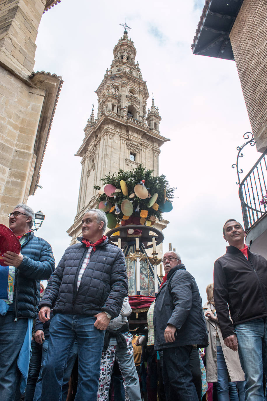 La Rueda, la otra procesión de Santo Domingo