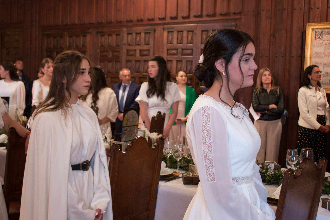 La procesión de las doncellas en Santo Domingo