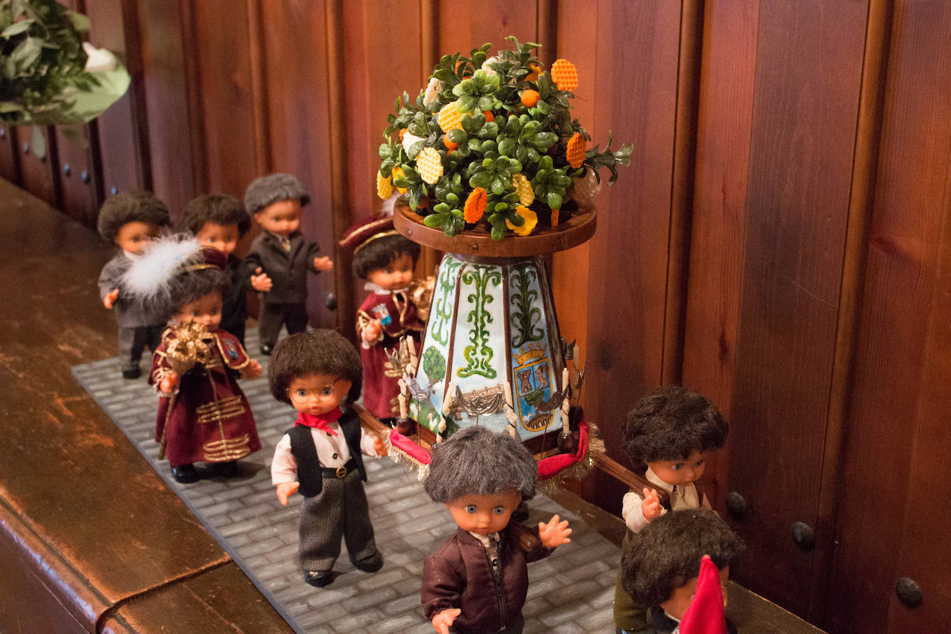 La procesión de las doncellas en Santo Domingo