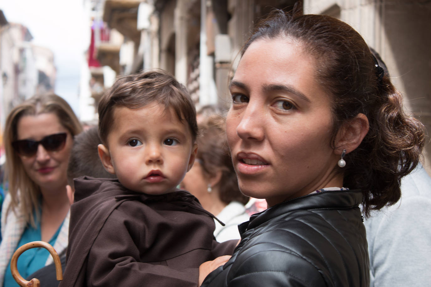 Santo Domingo se vuelca con su patrón