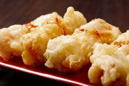 Tempura japonesa.