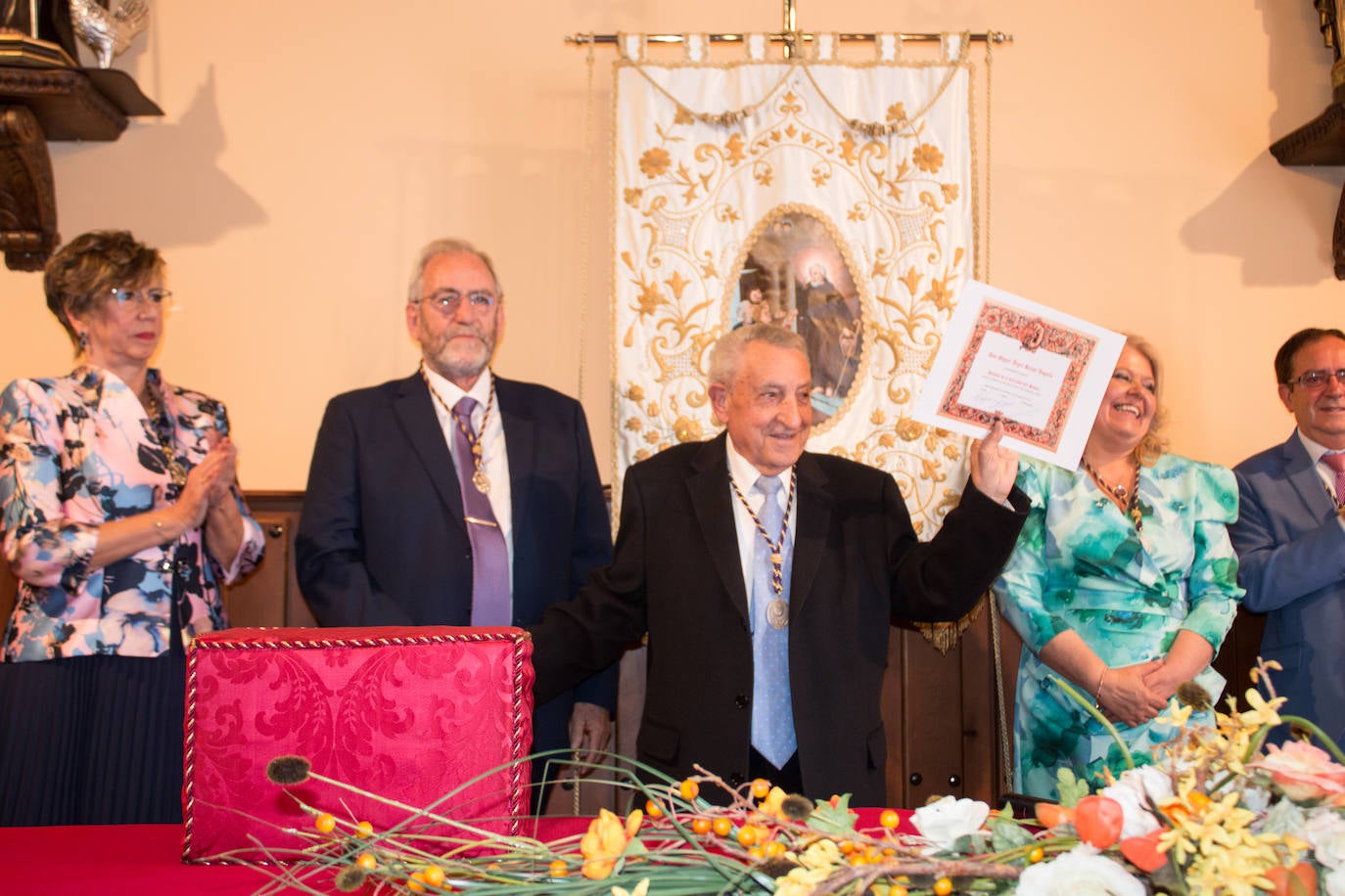 Renovación y prórroga en la cofradía calceatense