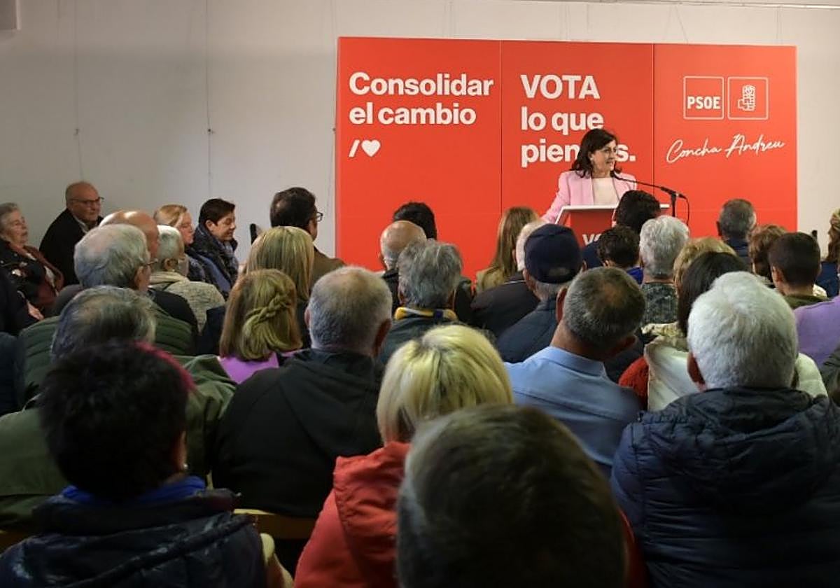 Acto de Concha Andreu, en Torrecilla en Cameros.