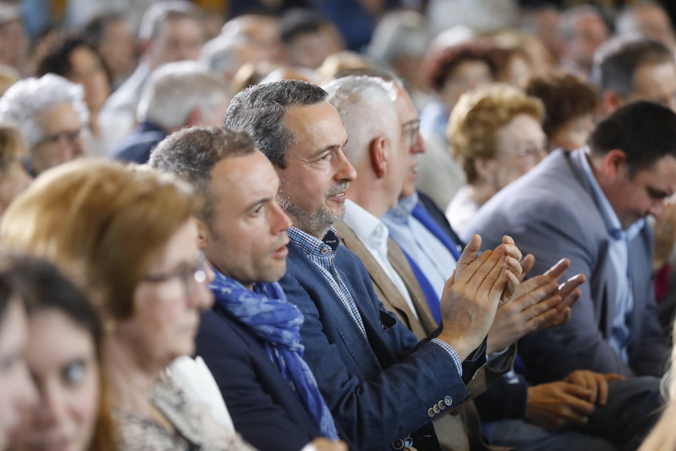 Mitin de Feijóo en Riojafórum