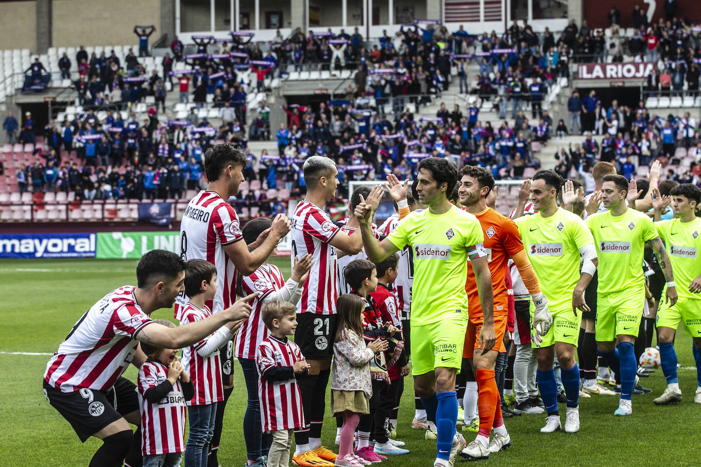Las imágenes del empate de la SDL