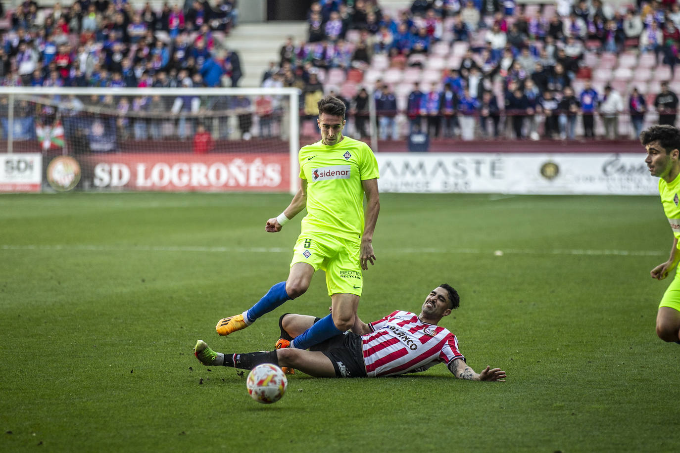 Las imágenes del empate de la SDL