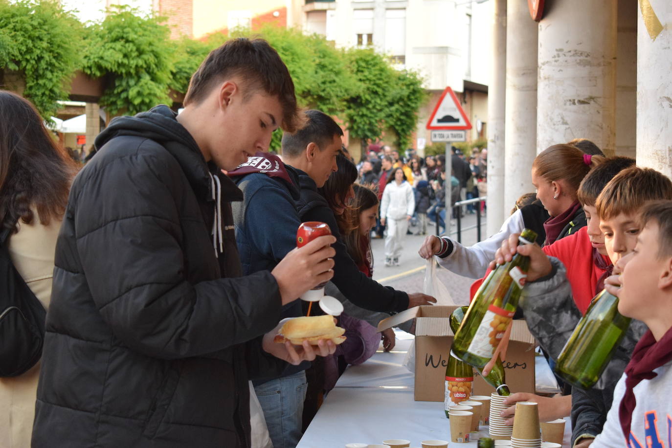 Degustaciones y vaquillas en las fiestas de Villamediana