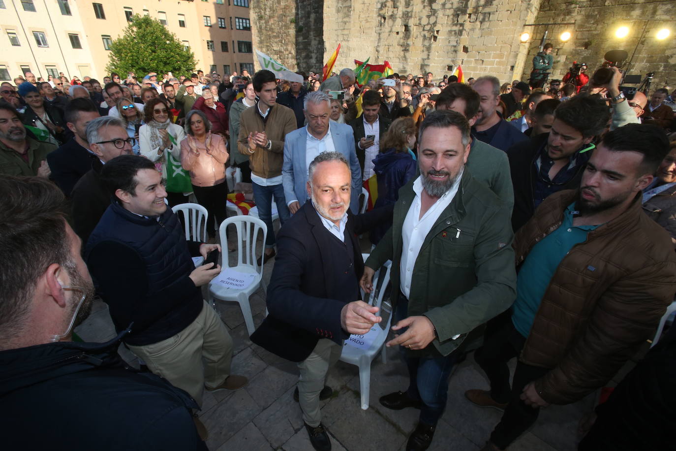 Las imágenes de Abascal en Logroño