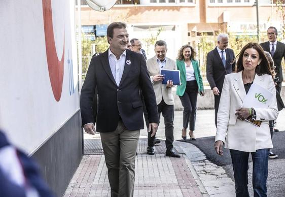 Los candidatos a la Alcaldía de Logroño se acercan al plató de TVR.