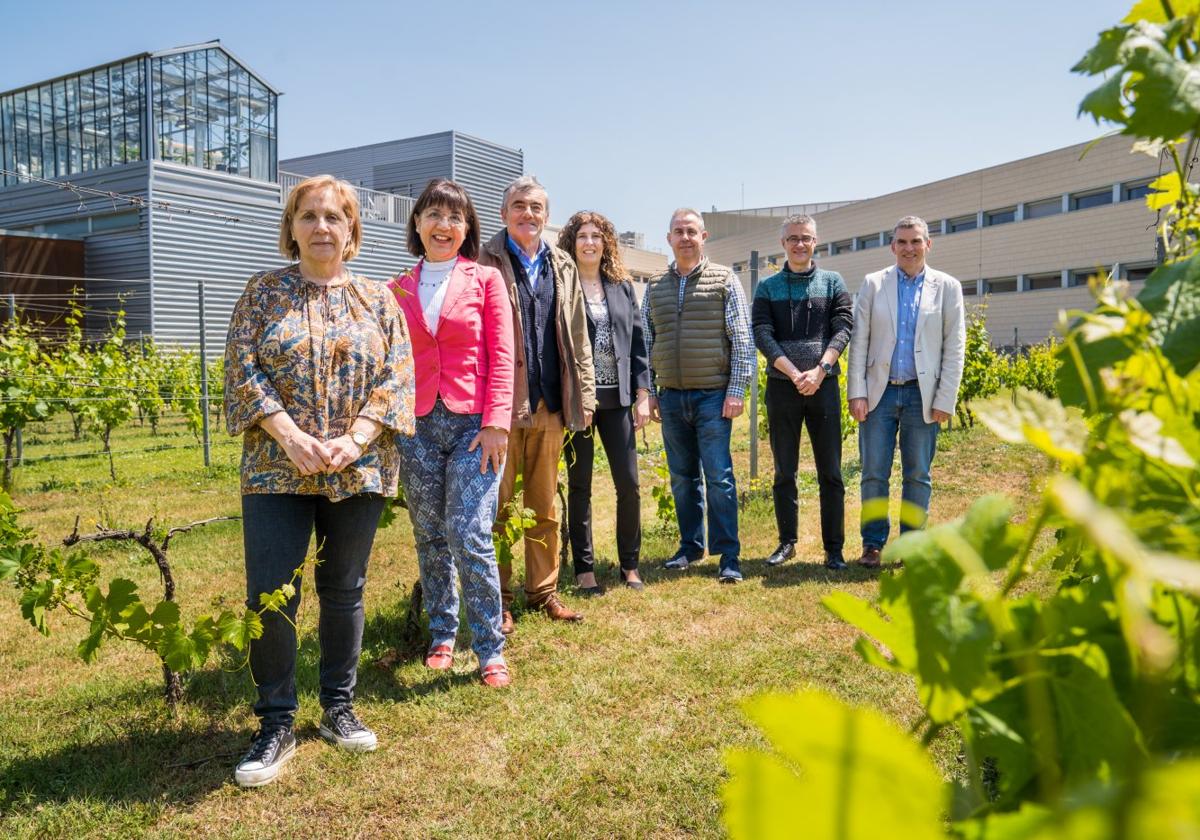 Investigadores y responsables de 9 de los 10 proyectos europeos que se llevan a cabo actualmente en la Universidad de La Rioja.