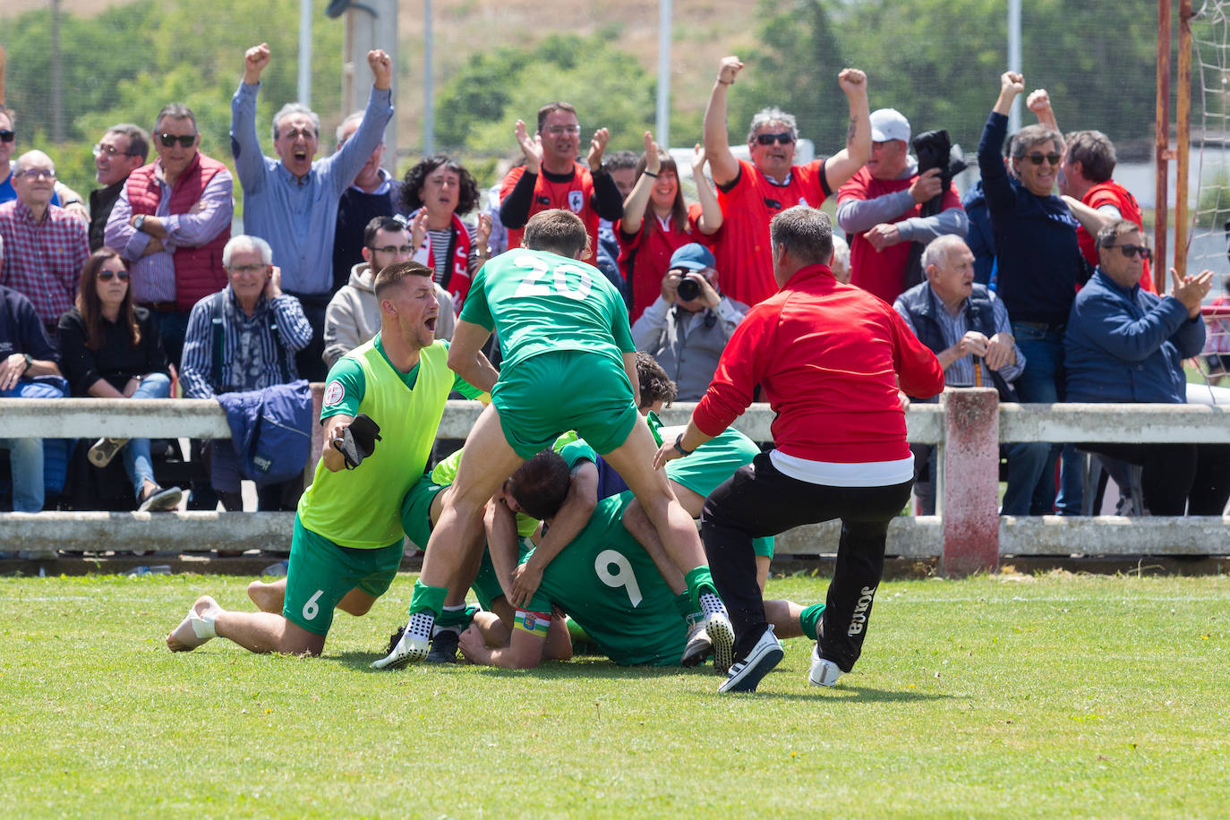 Varea-La Calzada: los calceatenses se clasifican para el ascenso a Segunda RFEF