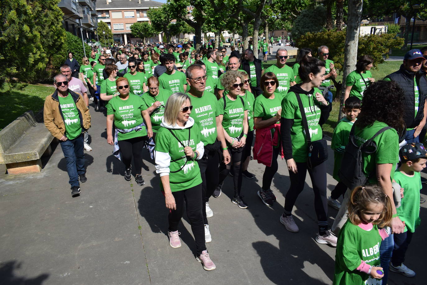 Marcha Solidaria por la ELA en Alberite