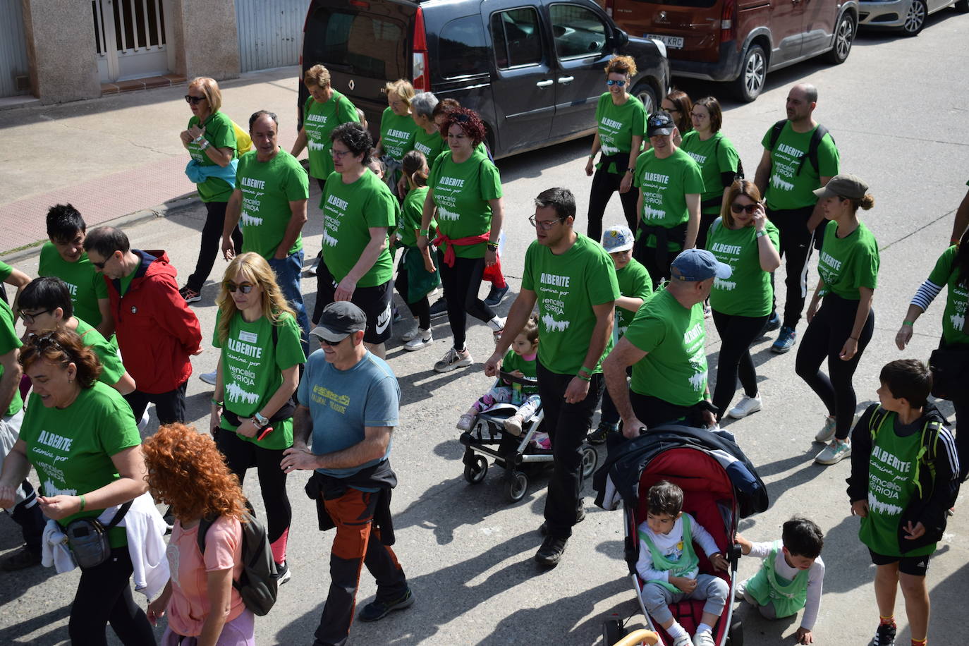 Marcha Solidaria por la ELA en Alberite