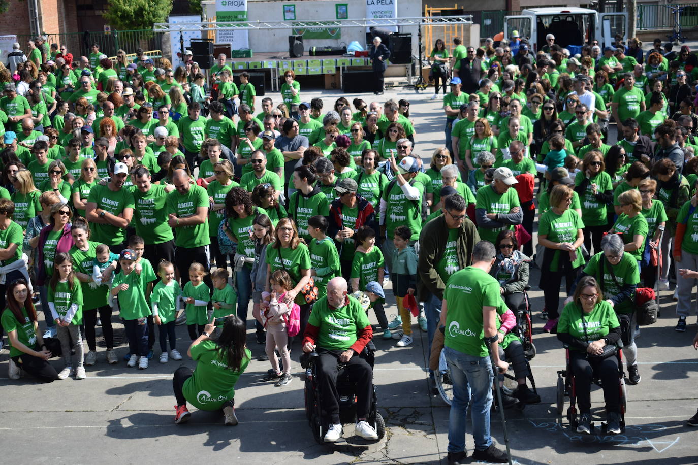 Marcha Solidaria por la ELA en Alberite