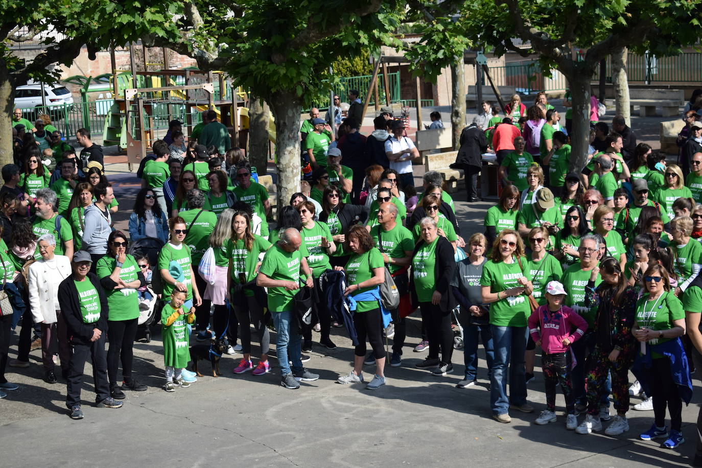 Marcha Solidaria por la ELA en Alberite