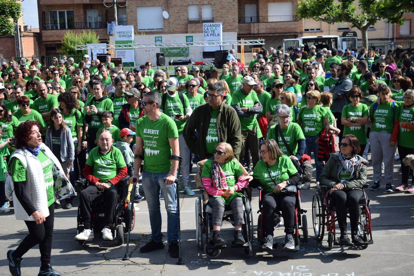 Marcha Solidaria por la ELA en Alberite