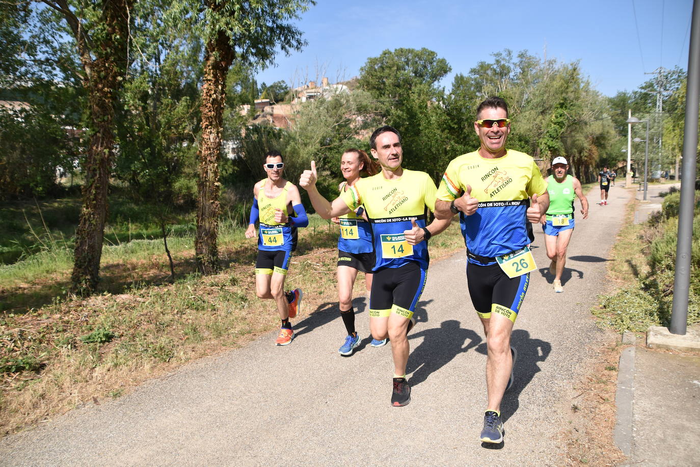 Imágenes de la carrera de la Ciruela de Nalda y Quel