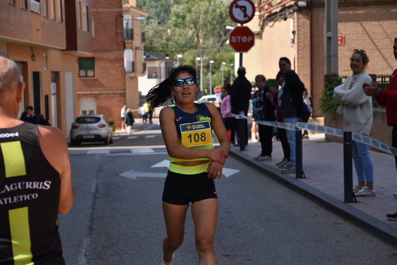 Imágenes de la carrera de la Ciruela de Nalda y Quel