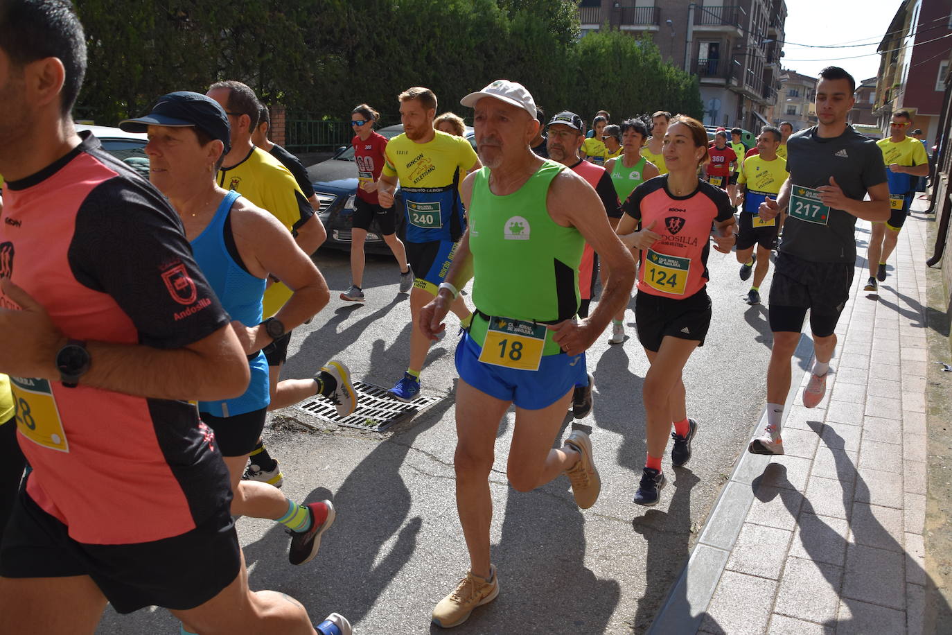 Imágenes de la carrera de la Ciruela de Nalda y Quel