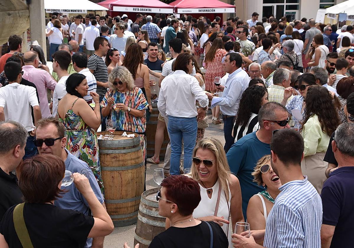 Imagen de una pasada edición de la feria Entreviñas.