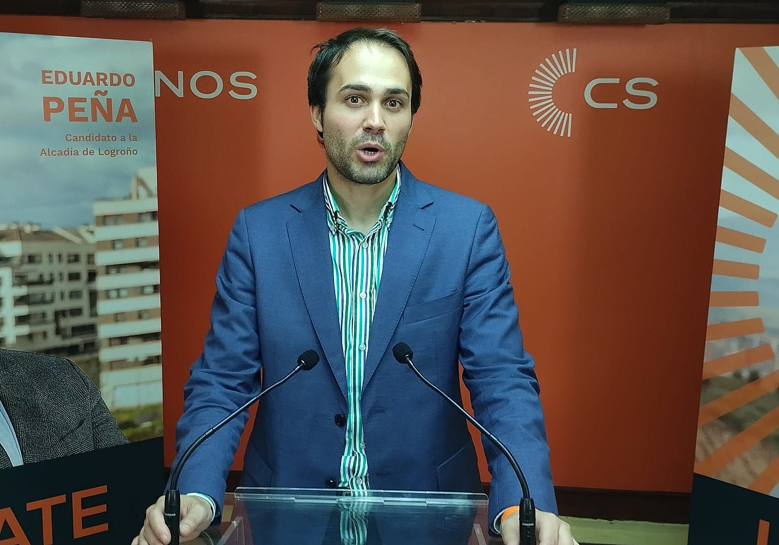 Ángel Íñiguez, en su comparecencia.