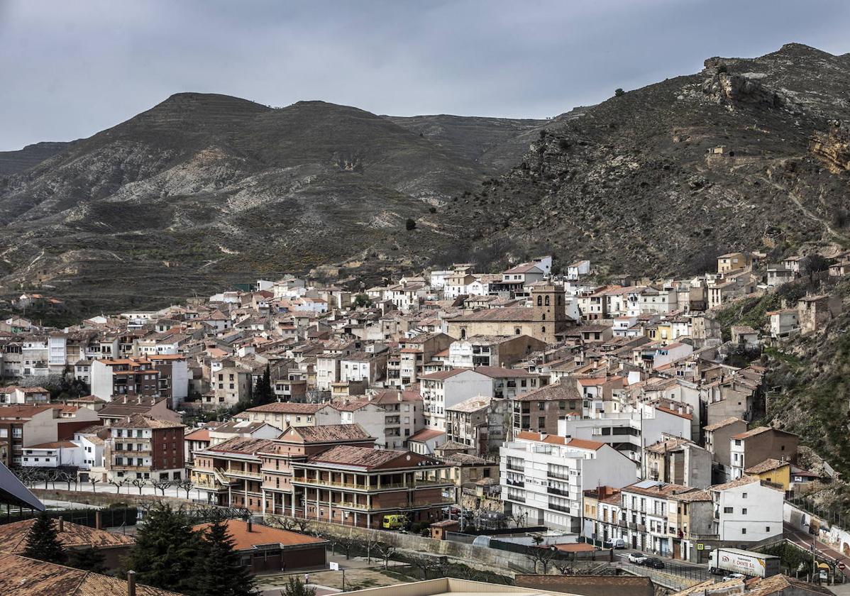 Vistas de Cervera del Río Alhama.