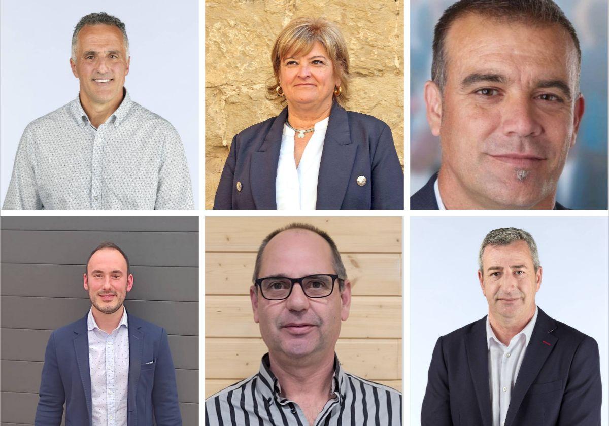 José María Pastor (Navarrete), Catalina Bastida (Autol), Alberto Peso (Fuenmayor), Alfonso Pousade (Pradejón), Javier Martínez (Rincón de Soto) y Raúl Rodríguez (Albelda) son los candidatos más votados.