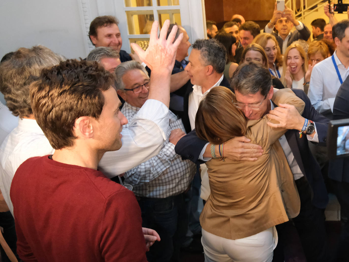 El Partido Popular celebra la victoria