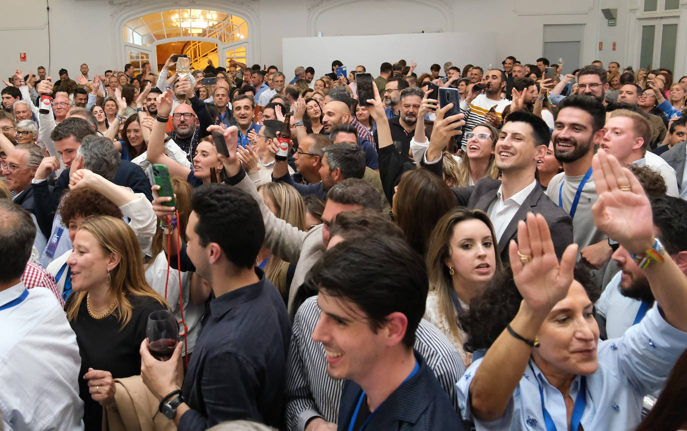 El Partido Popular celebra la victoria