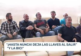 «¡Deja las llaves al salir! ¡Y la bici!»