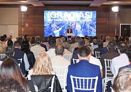 Junta Directiva del PP, en el restaurante 'Delicatto' de Logroño.