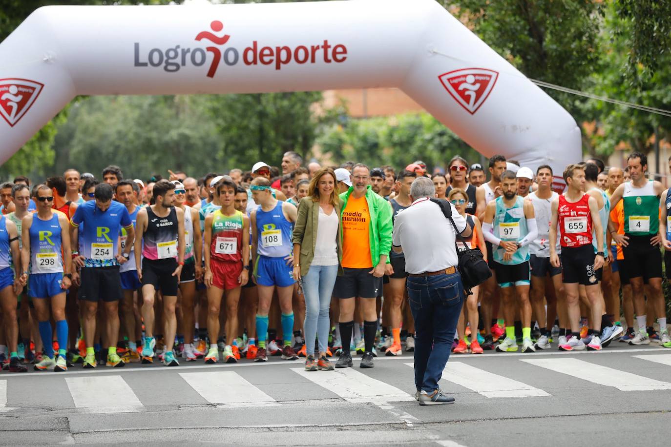 Las imágenes de la Media Maratón de La Rioja