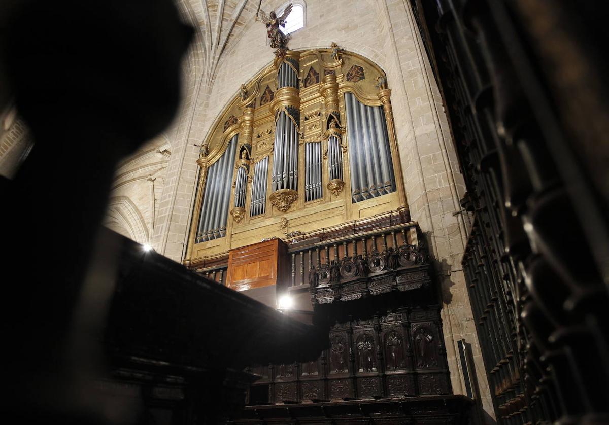 Órgano de la catedral de Calahorra.