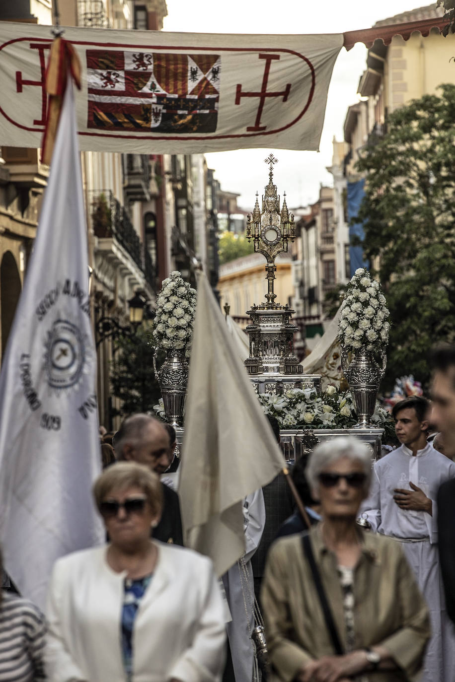 Imágenes del Corpus Christi en Logroño